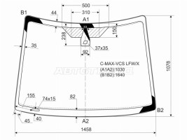Лобовое стекло на Ford C-Max в Уфе с установкой
