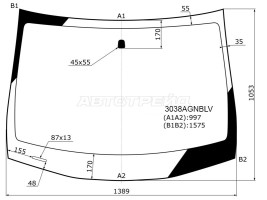 Лобовое стекло на Chevrolet Cobalt в Уфе с установкой