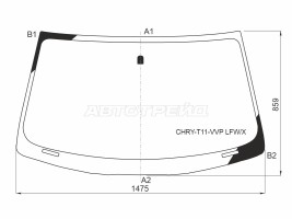 Лобовое стекло на Chery Tiggo / Vortex Tingo (10-) в Уфе с установкой