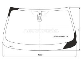 Лобовое стекло на BMW X3 (F25) в Уфе с установкой