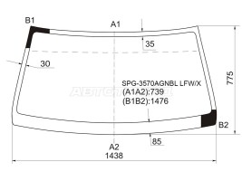 Лобовое стекло на Ford New Ranger / Mazda BT50 в Уфе с установкой