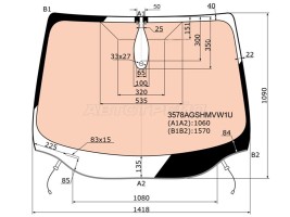 Лобовое стекло на Ford Focus III в Уфе с установкой