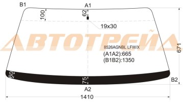 Лобовое автостекло на Audi 80 в Уфе с установкой
