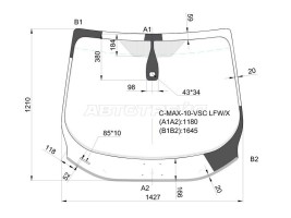Лобовое стекло на Ford C-Max II в Уфе с установкой