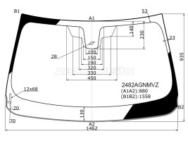 Лобовое стекло на BMW X1 (F48) в Уфе с установкой
