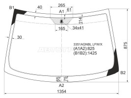 Лобовое стекло на Fiat Punto II в Уфе с установкой