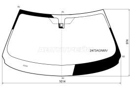 Лобовое стекло на BMW X5 (F15) в Уфе с установкой