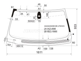 Лобовое стекло на BMW 7 series (E65) в Уфе с установкой
