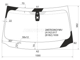 Лобовое стекло на BMW 7 series (F01/02) в Уфе с установкой